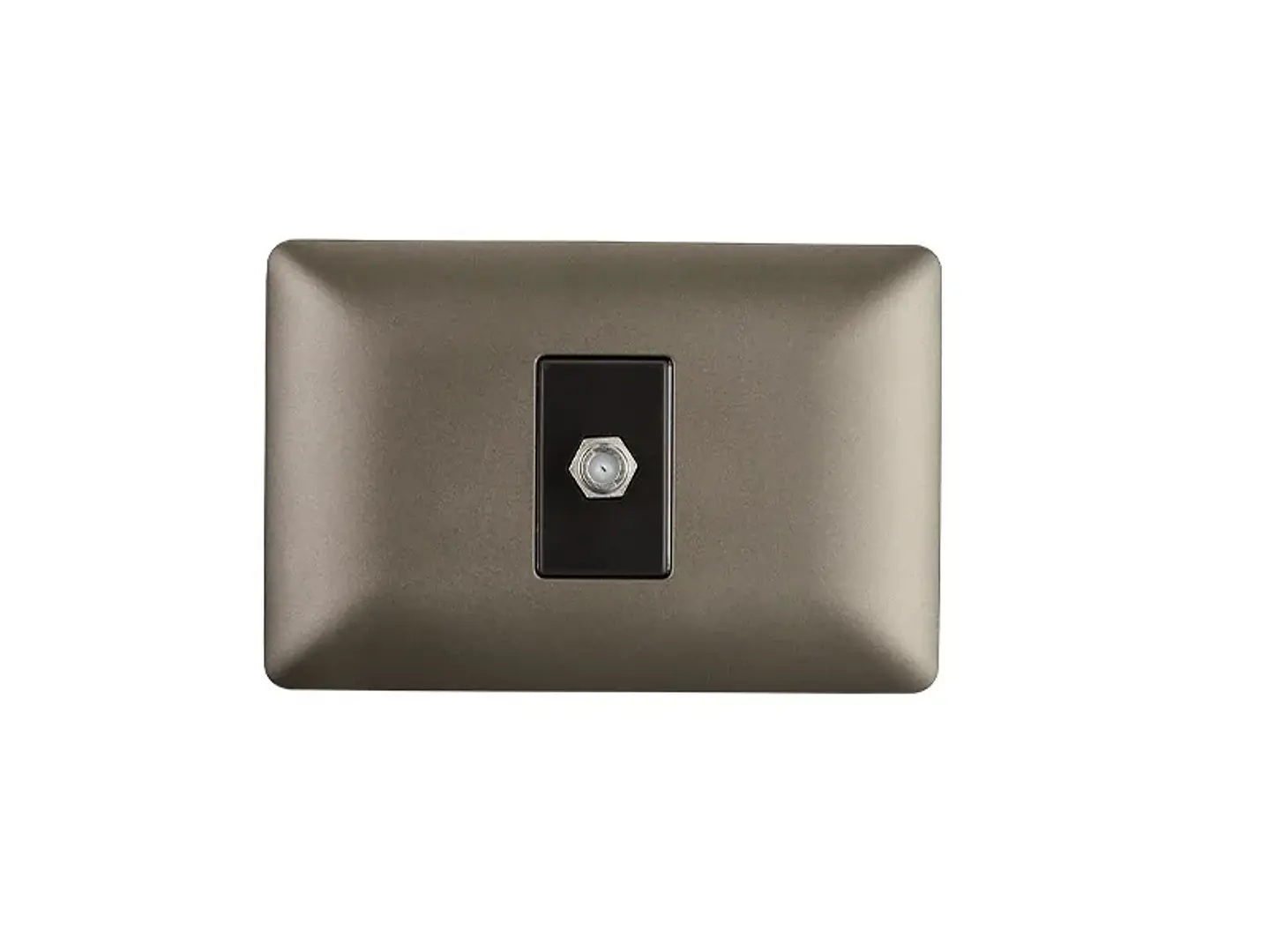 Módulo toma coaxial RG6 (café) 1