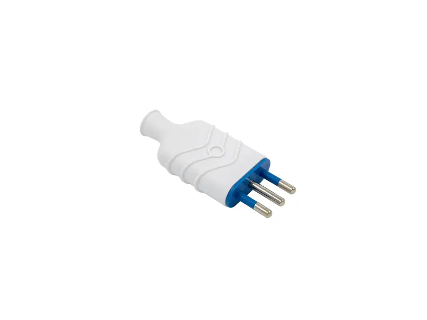 Enchufe volante pesado hembra 16A 250V blanco 1