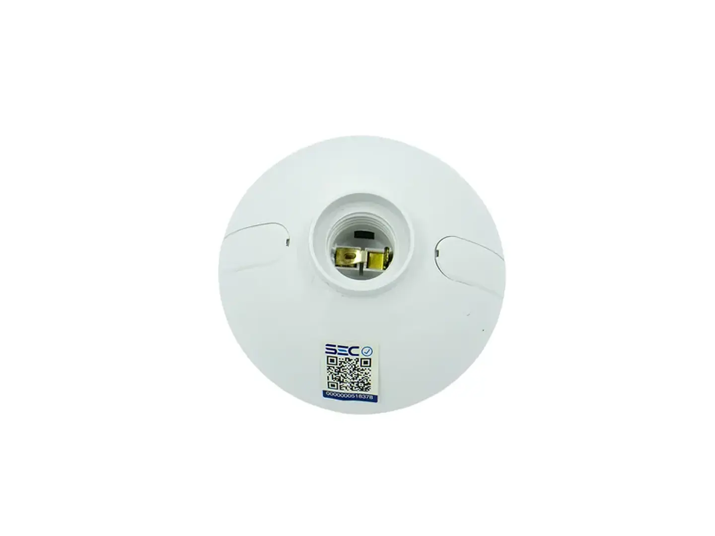 Portalampara ovalado plástica E27 250V 1