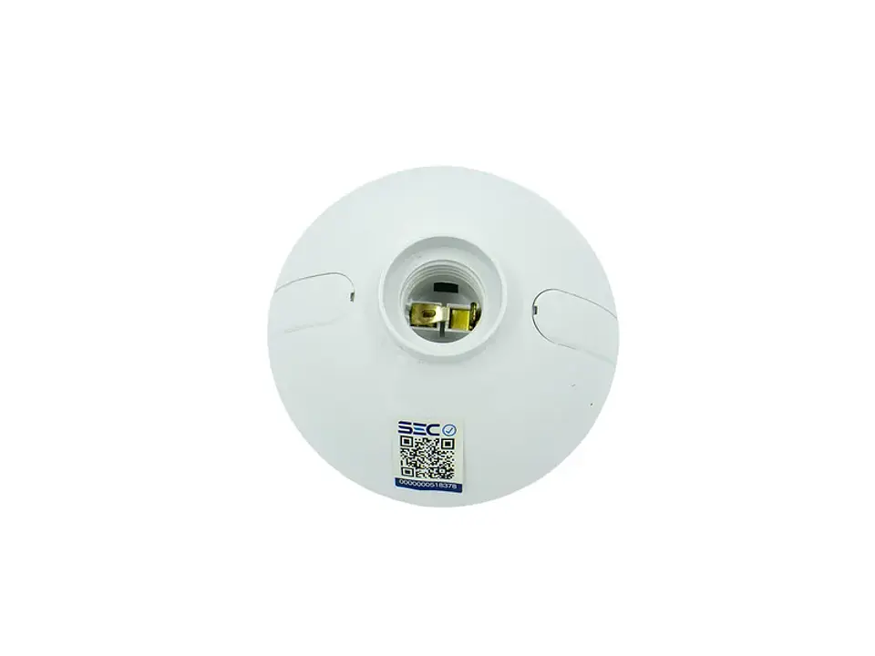 Portalampara ovalado plástica E27 250V 1