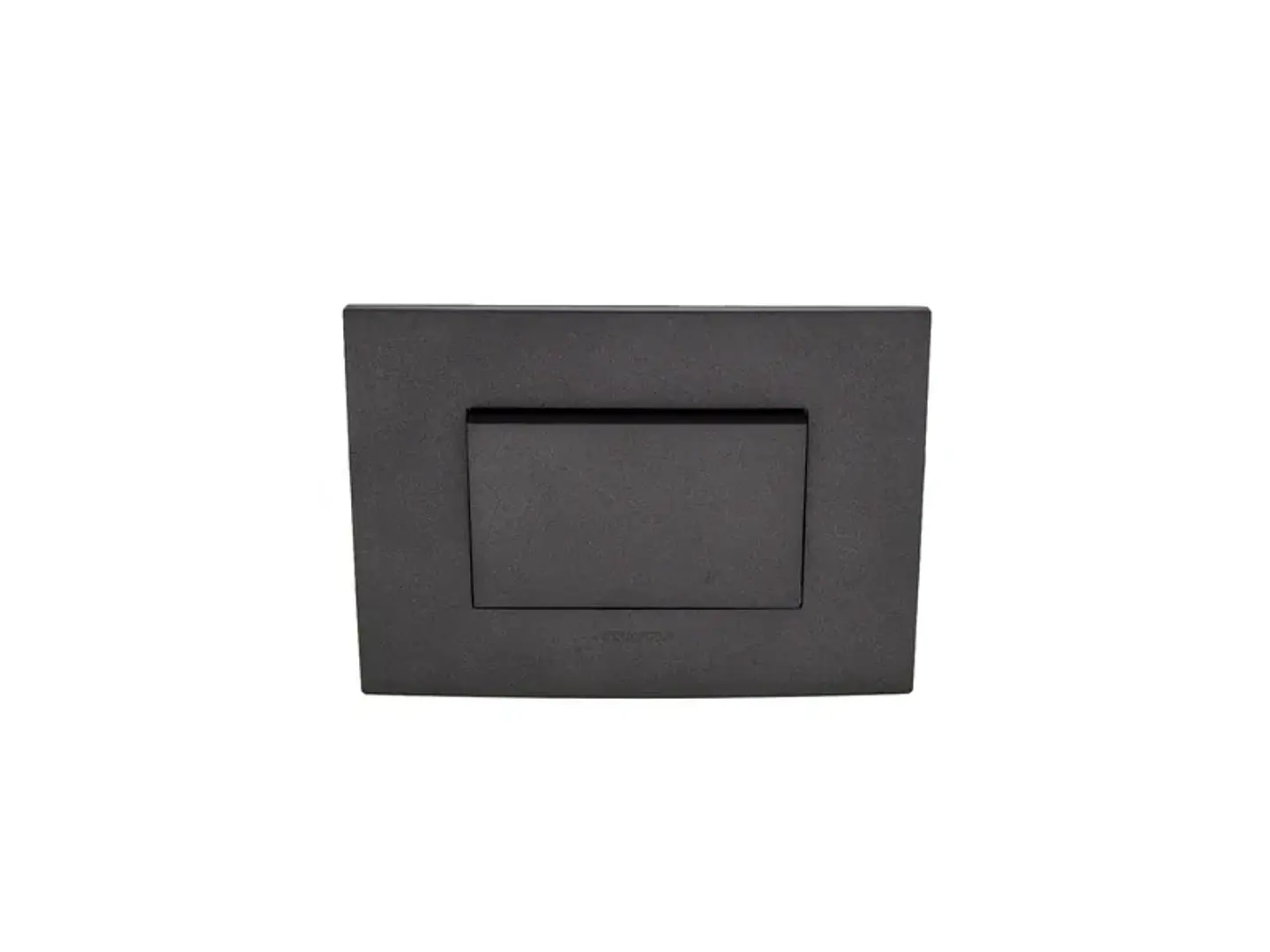 Interruptor simple teclon (9/12) 10A 250V (grafito) 1