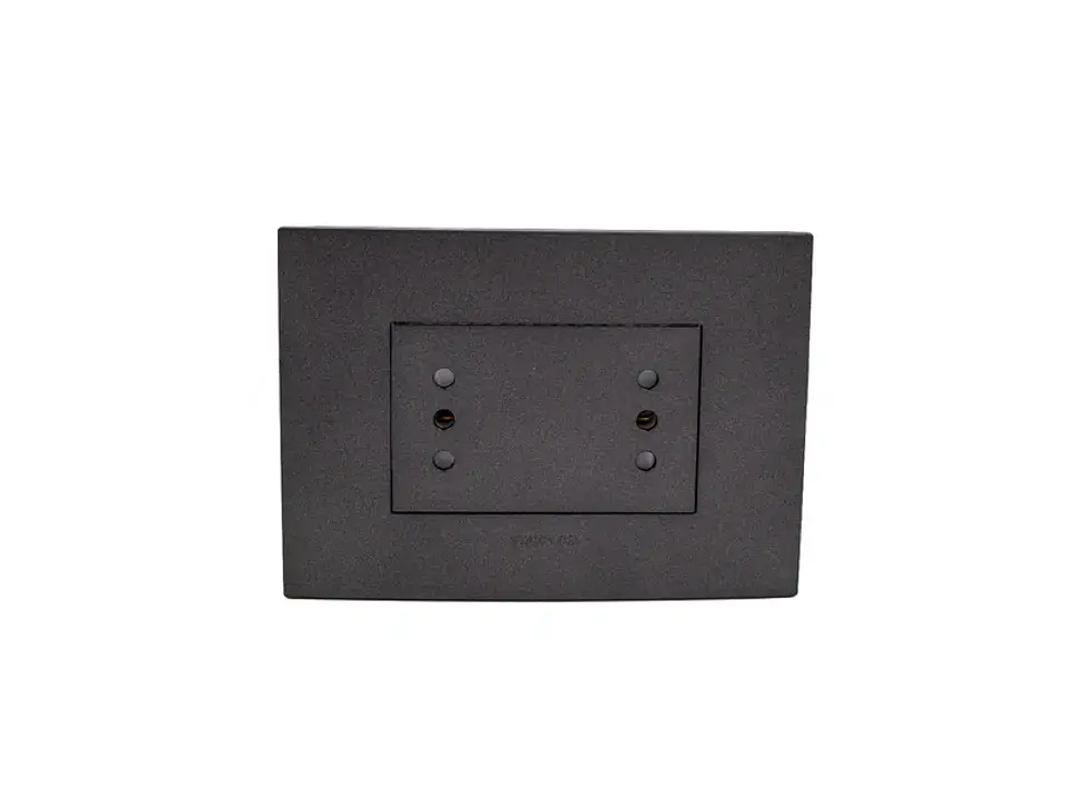 Enchufe duplex 10A 250V (grafito) 1