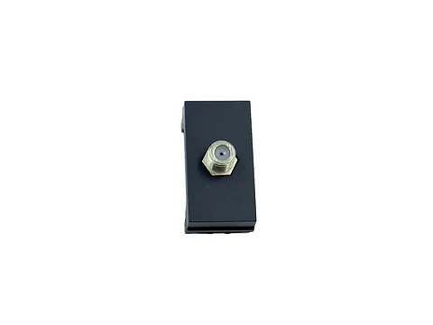Módulo toma coaxial RG6 (grafito)
