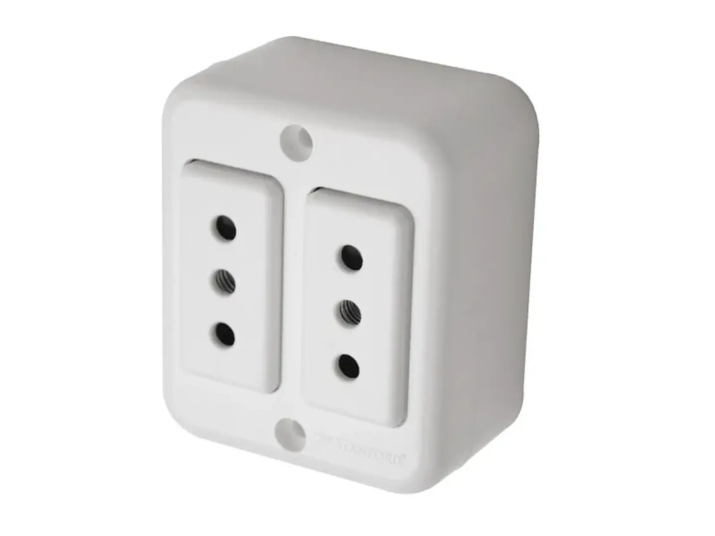 Enchufe sobrepuesto doble 10A 250V 1