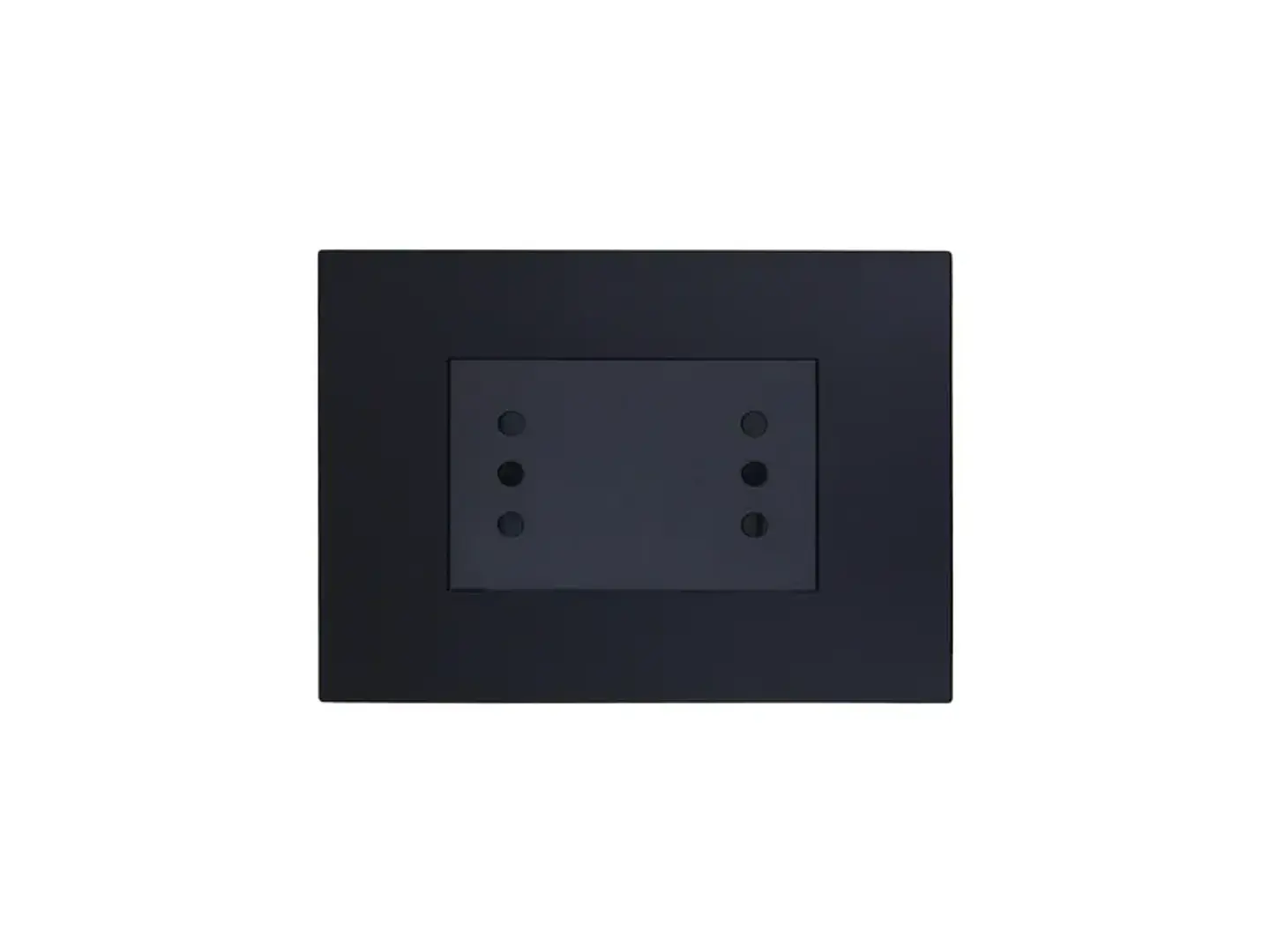 Enchufe duplex 10A 250V (negro) 1