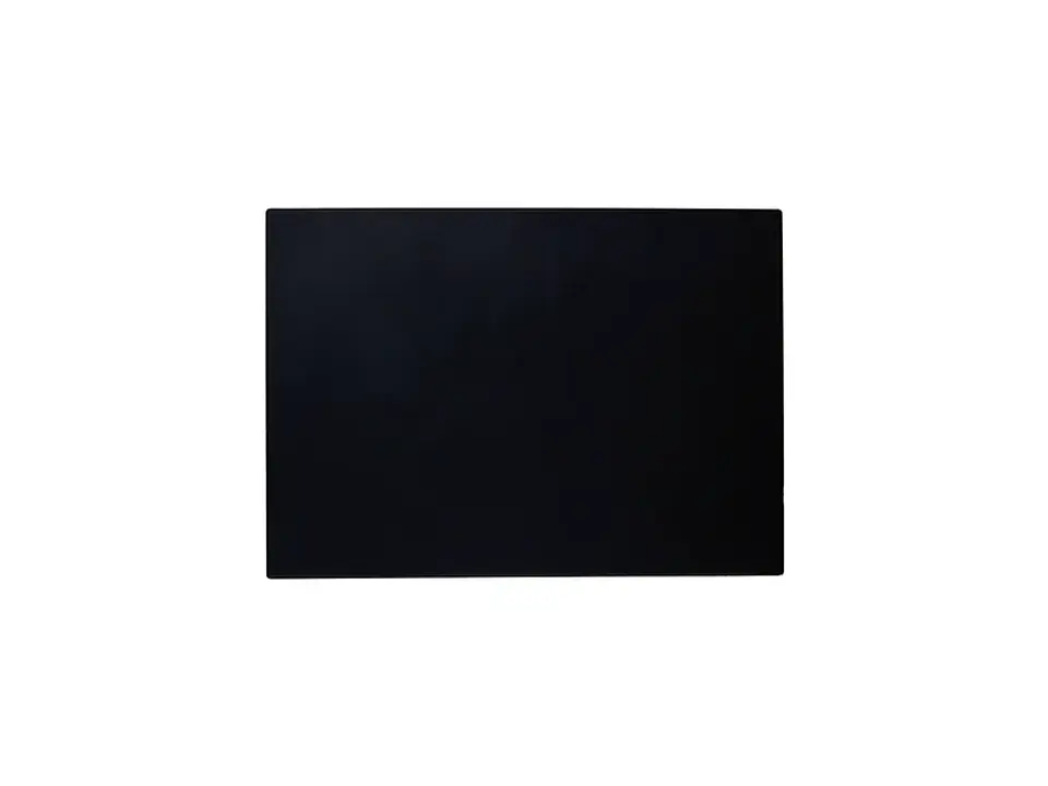 Placa ciega c/soporte (negro) 1