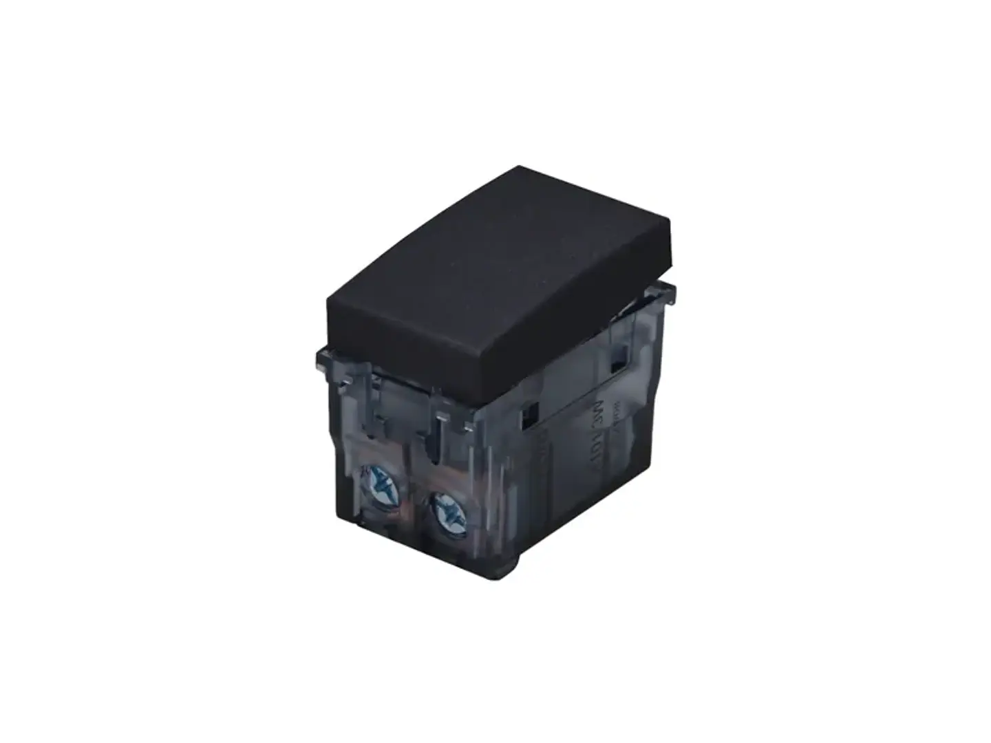 Módulo interruptor (1 Ud TZ1101) 16A 250V (negro) 1