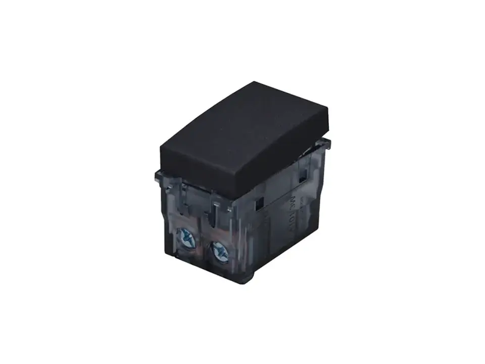 Módulo interruptor (1 Ud TZ1101) 16A 250V (negro) 1