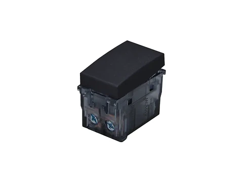 Módulo interruptor conmutador (1 Ud TZ1102) 16A 250V (negro)