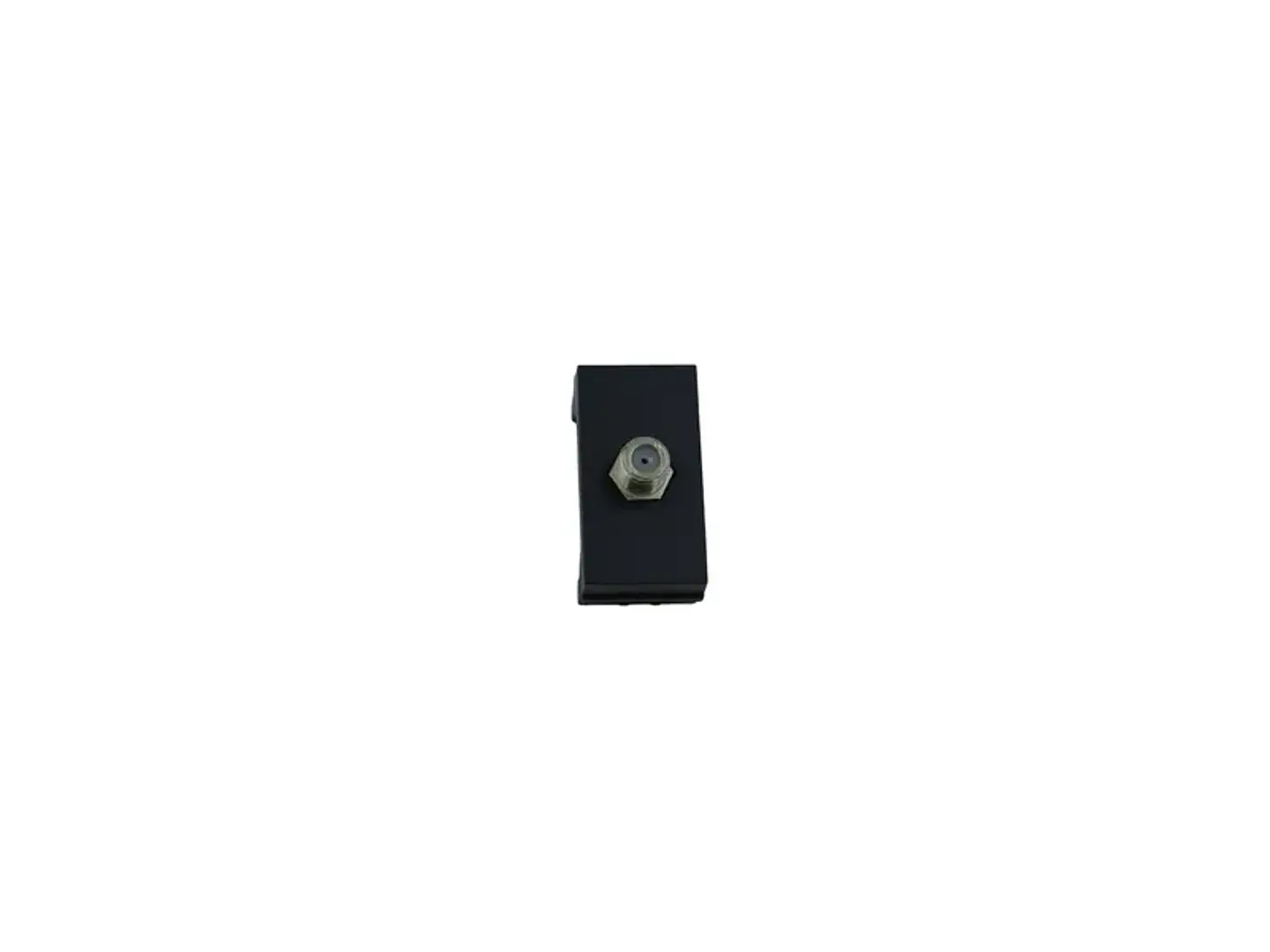 Módulo toma coaxial RG6 (negro) 1