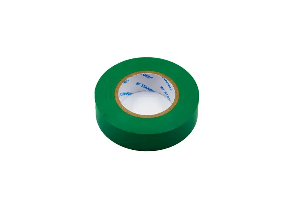 Cinta aislante verde 20Y(PAQUETE DE 10 rollos) 1