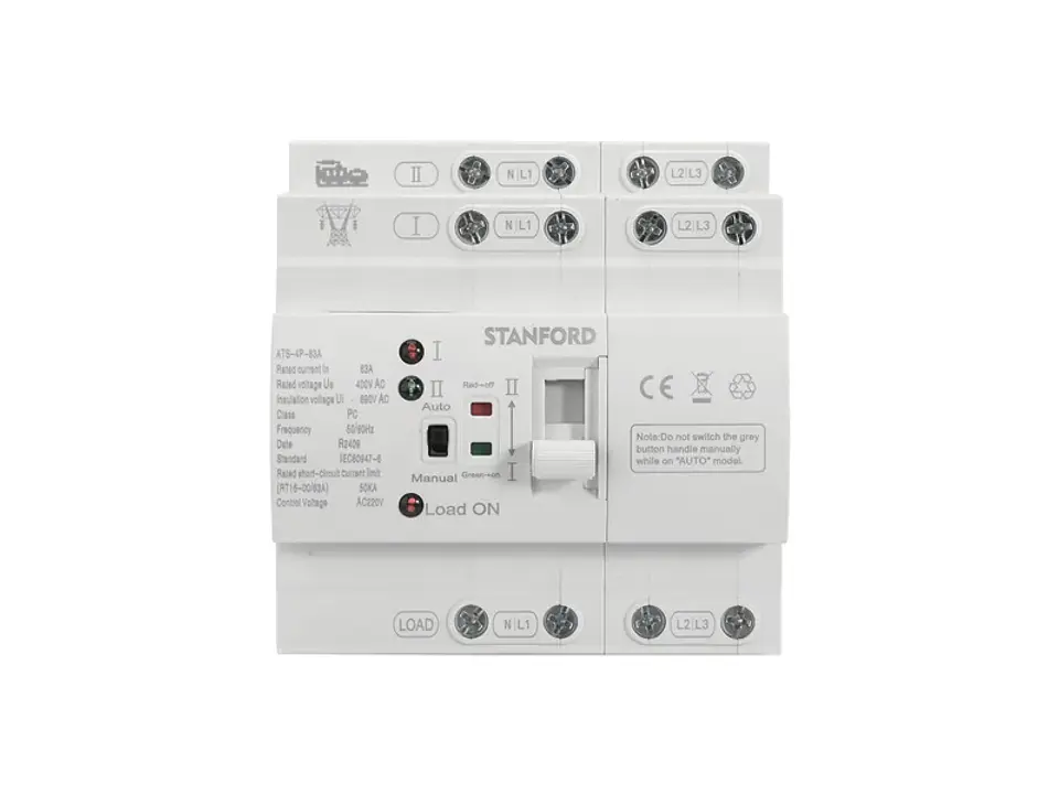 Switch DE transferencia automatica generador 4P 63A 1
