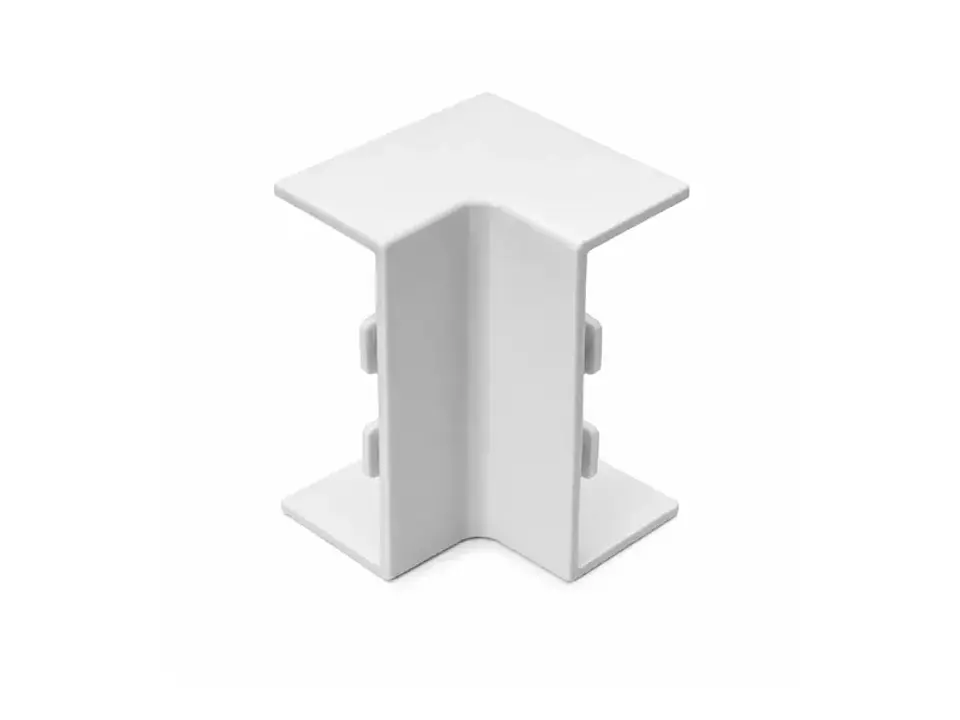 Curva interna para canaleta 20X10MM 1