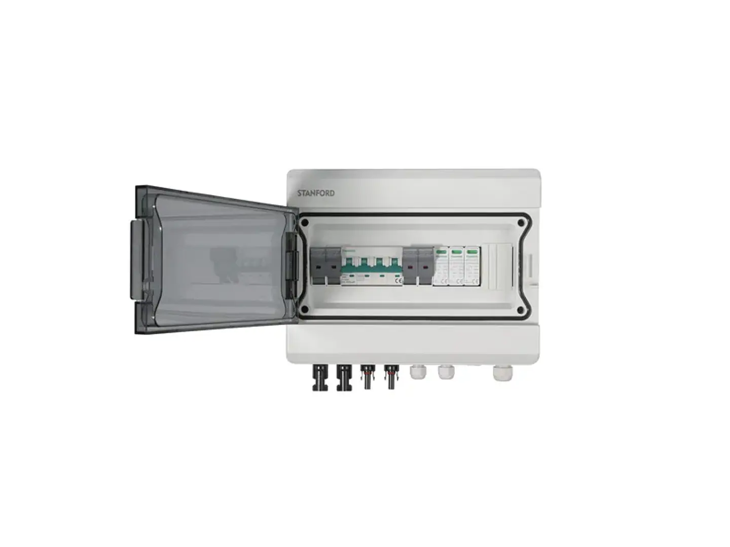 Caja combinacion 1000V 2 IN 1 out mcb 1