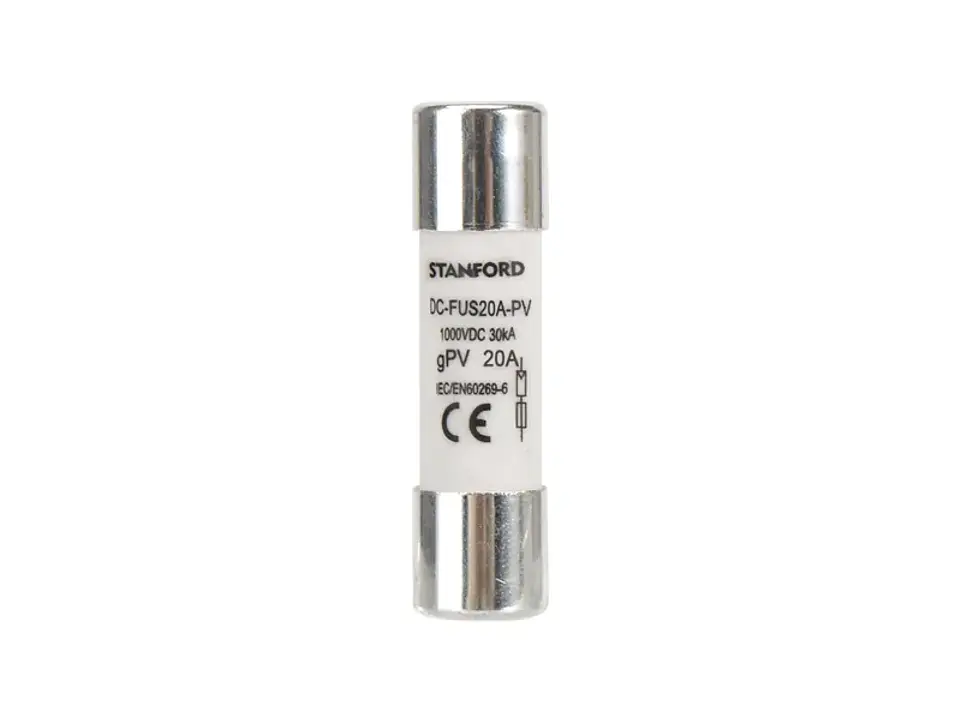 DC fusible 10x38MM 1000DVC 20A 1