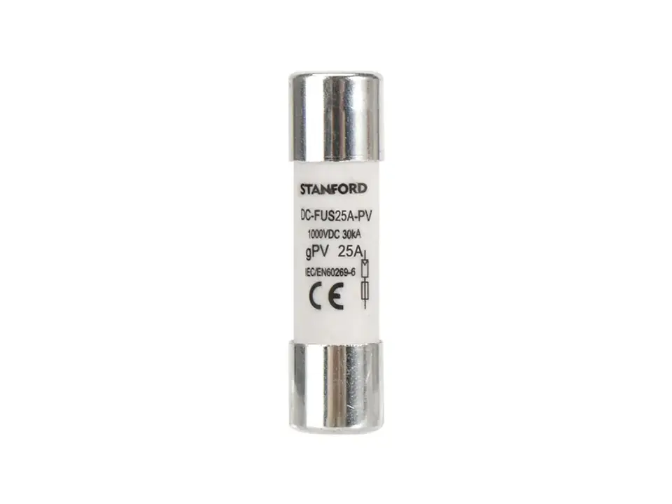 DC fusible 10x38MM 1000DVC 25A 1