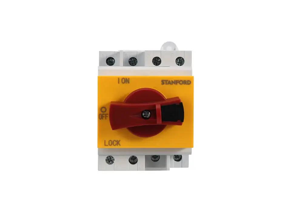 Seccionador DIN 4P 1000V/16A 2 IN 2 out 1