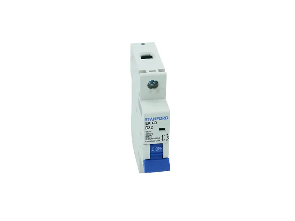 Interruptor automático 6KA, D, 1X32A 1
