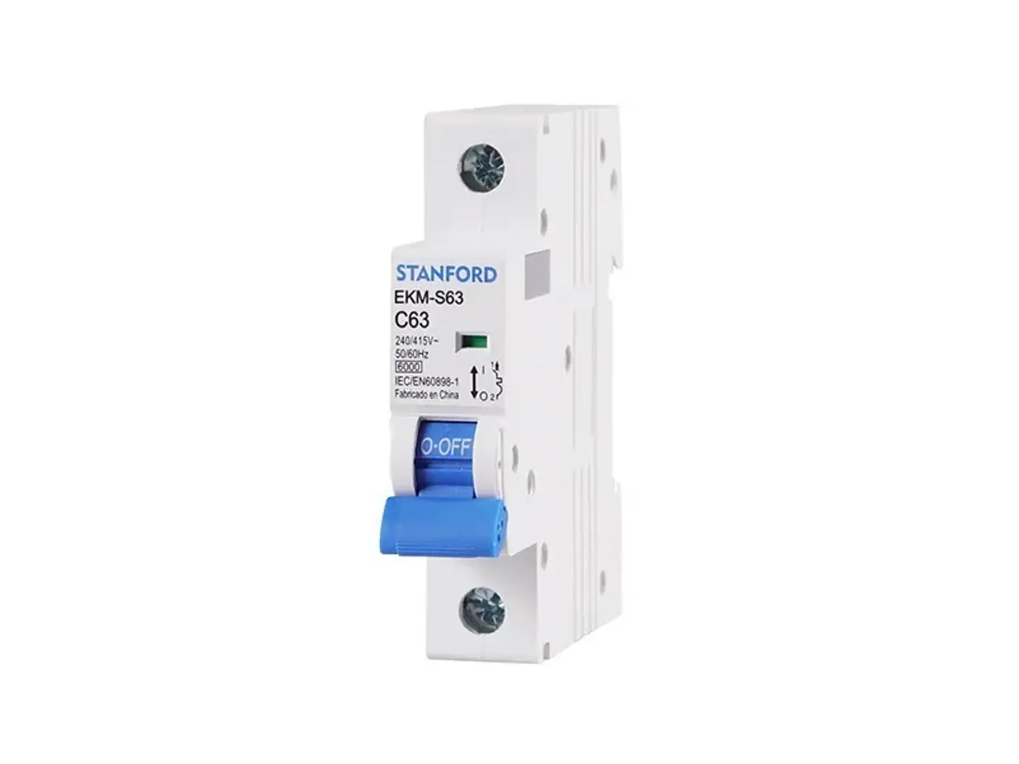 Interruptor automático 6KA, C, 1X63A 1