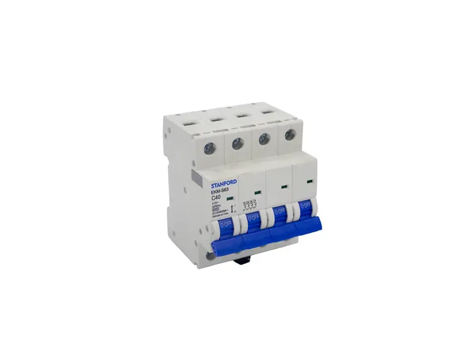 Interruptor automático 6KA, C, 4X40A 1