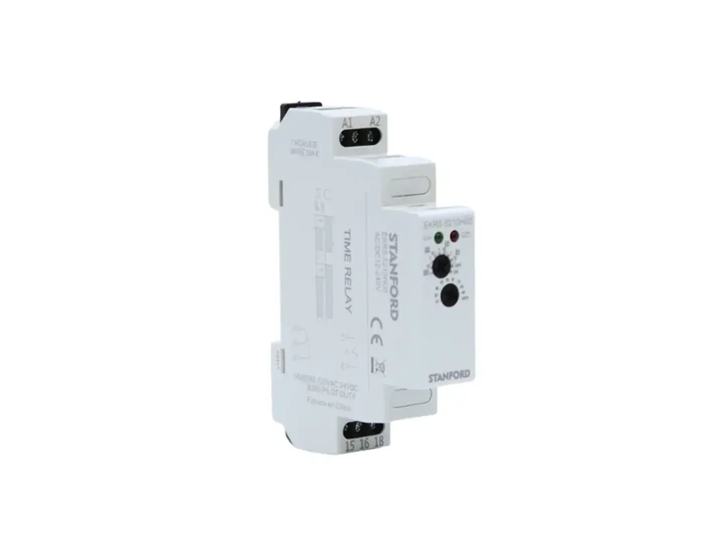 Rele temporizado C/ retardo A LA conexión ac/dc 12- 240V 1