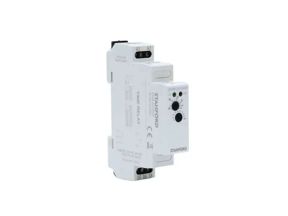 Rele temporizado C/ retardo A LA conexión ac/dc 12- 240V 1