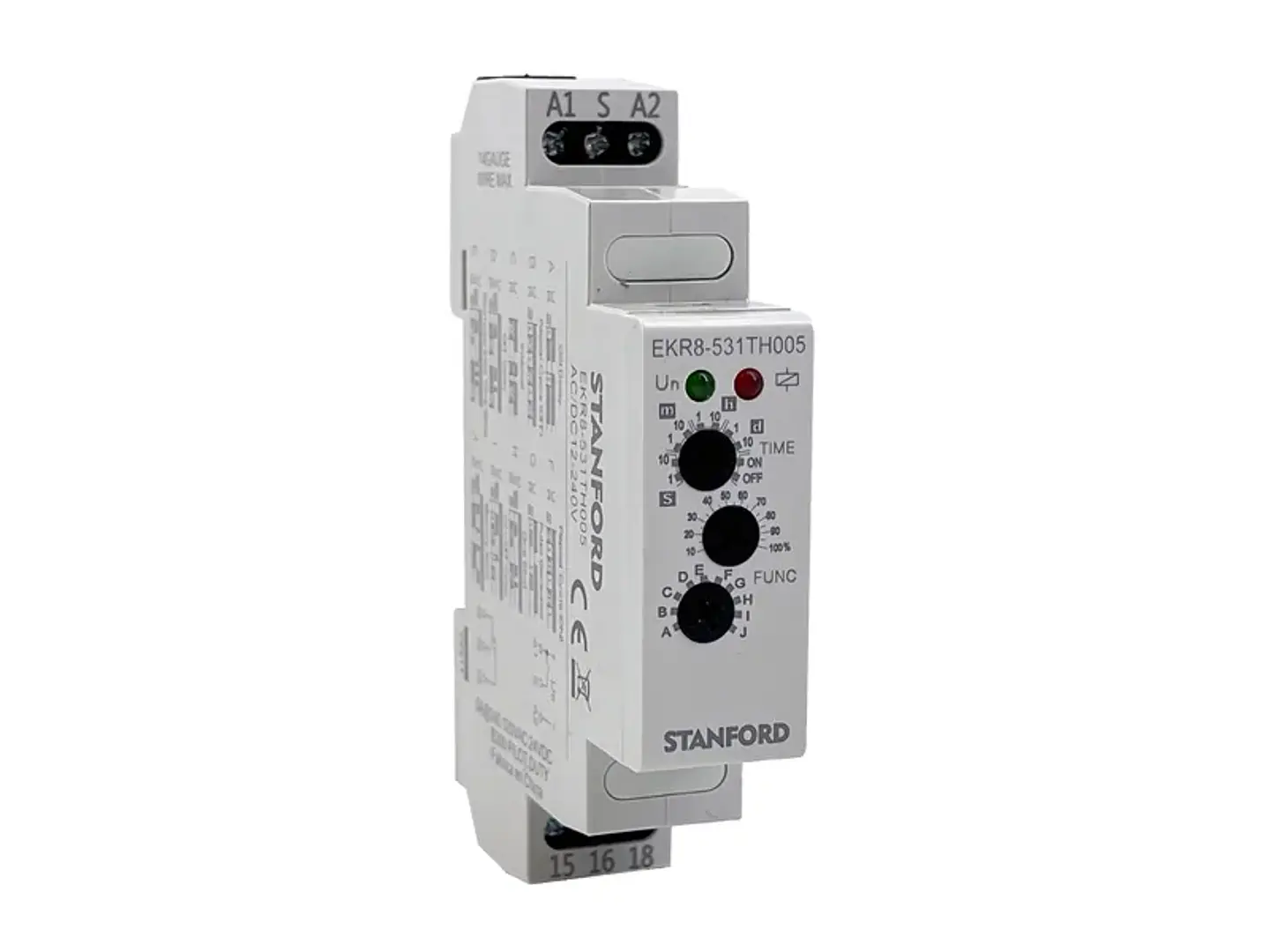 Rele temporizado multifuncion ac/dc 12-240V 1