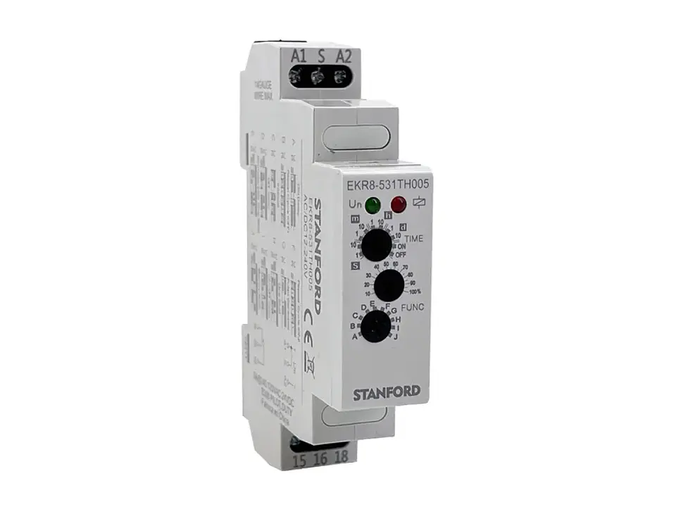 Rele temporizado multifuncion ac/dc 12-240V 1