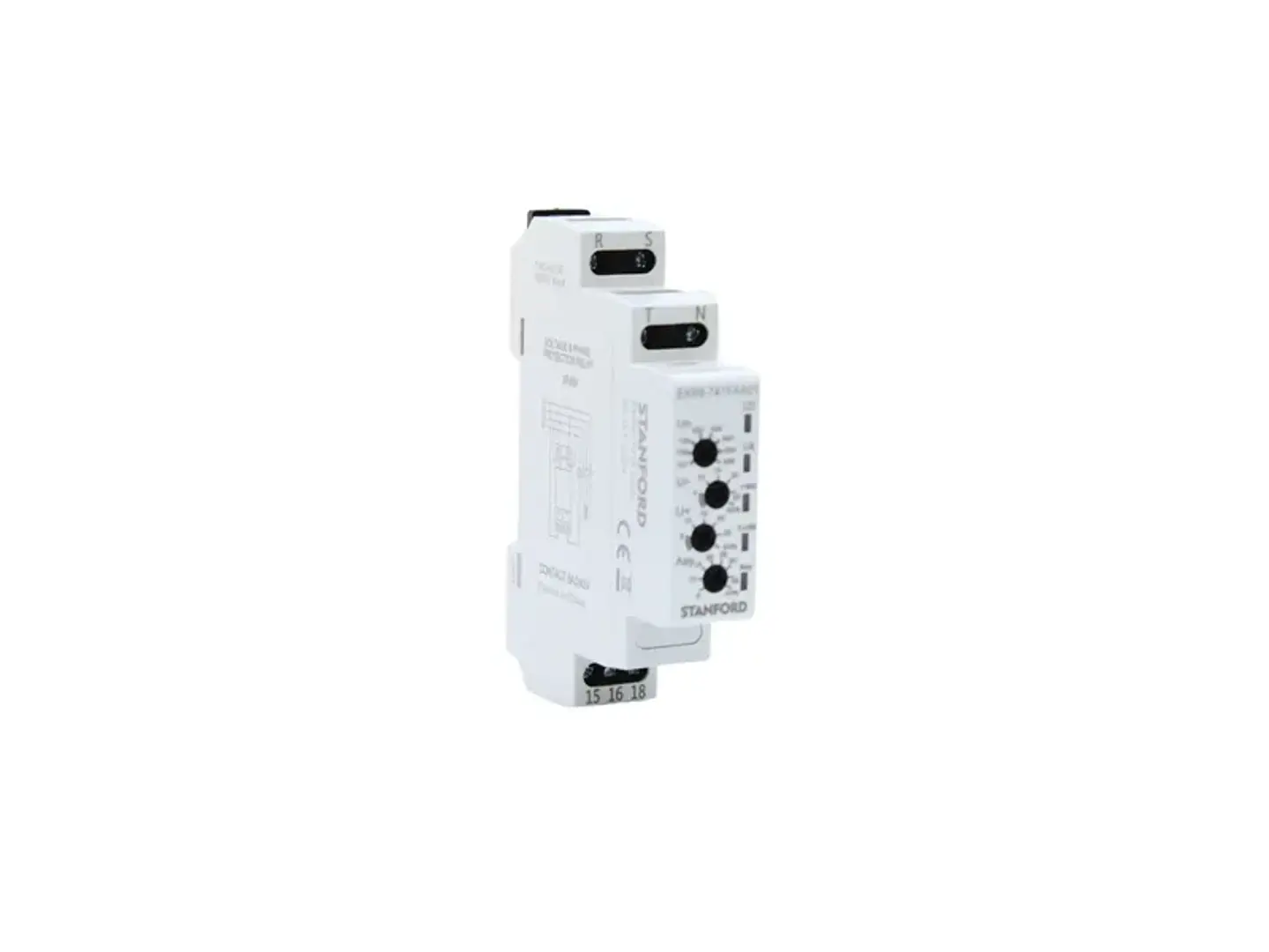 Rele DE medida Y control monitor DE voltaje 127- 265VAC 1