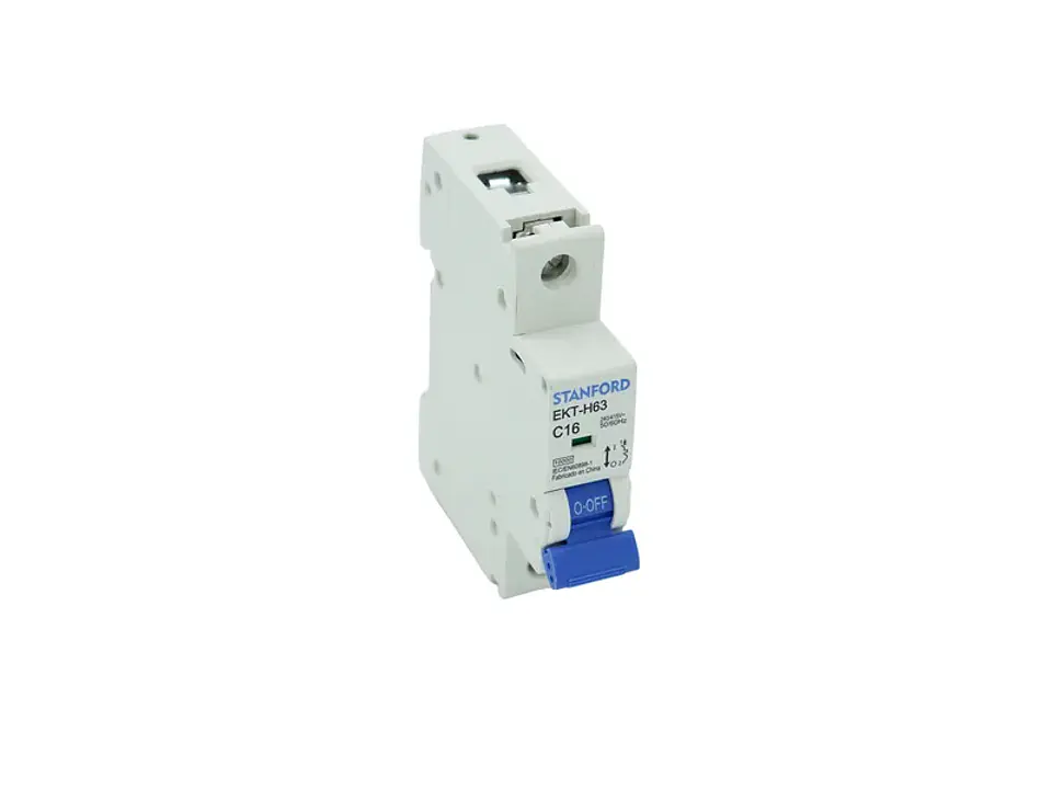 Interruptor automático 10KA. curva C. 1X16A 1