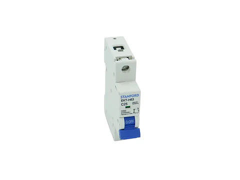 Interruptor automático 10KA. curva C. 1X25A