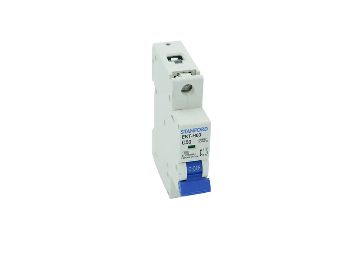 Interruptor automático 10KA. curva C. 1X50A 1