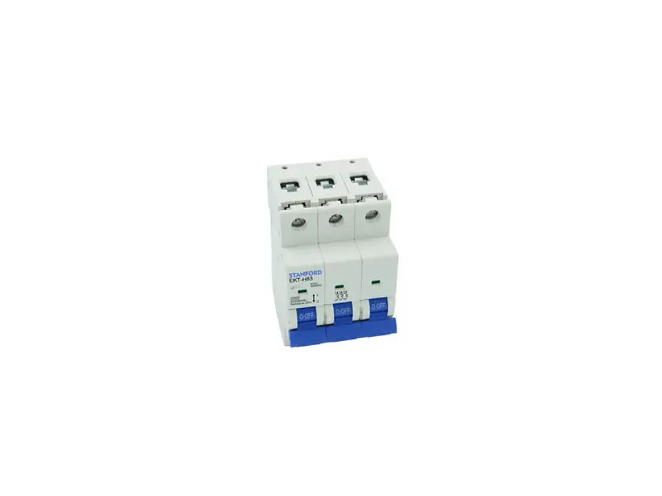 Interruptor automático 10KA. curva C. 3X16A 1