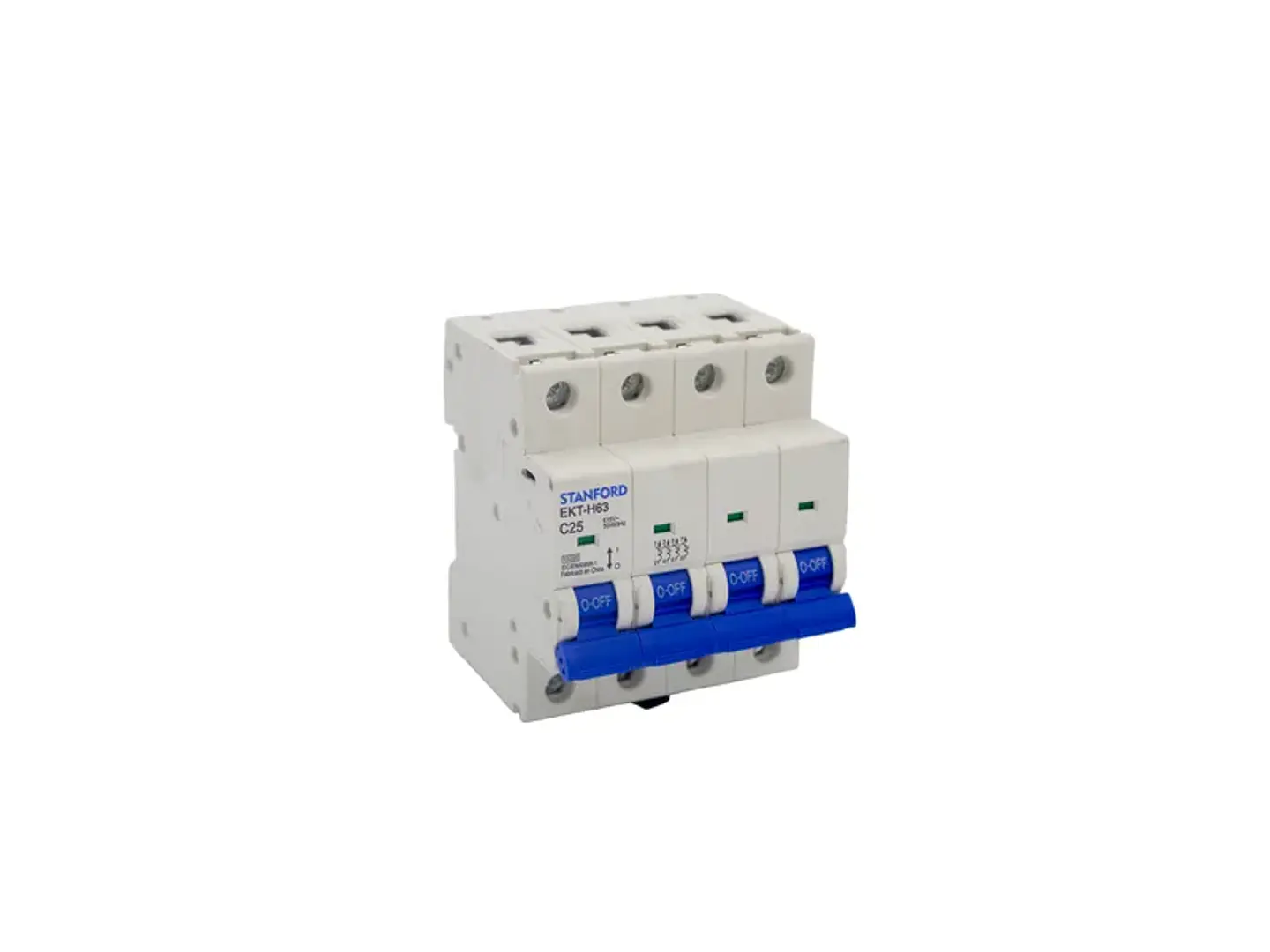 Interruptor automático 10KA. curva C. 3X25A 1