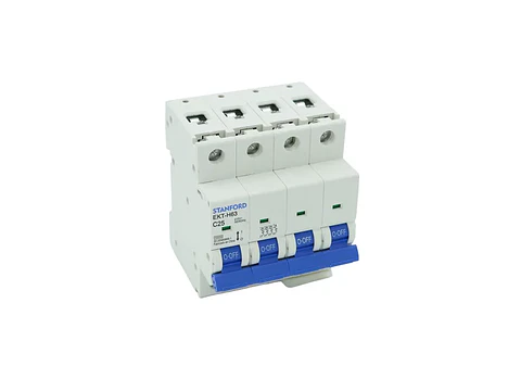 Interruptor automático 10KA. curva C. 4X25A