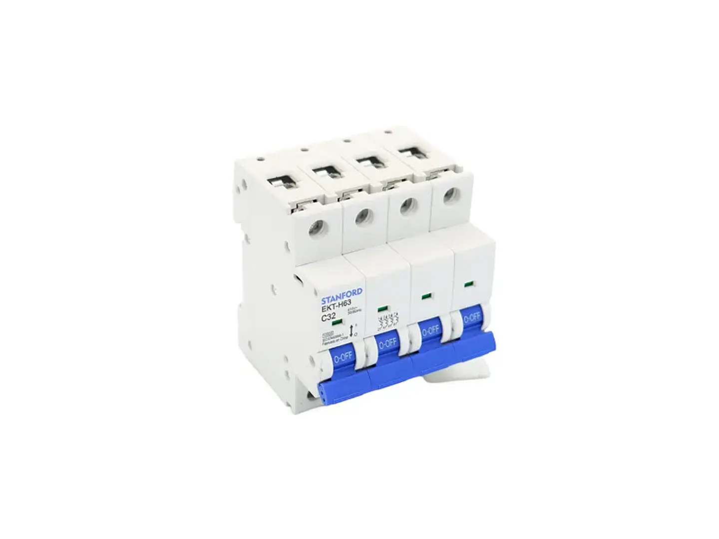 Interruptor automático 10KA. curva C. 4X32A 1