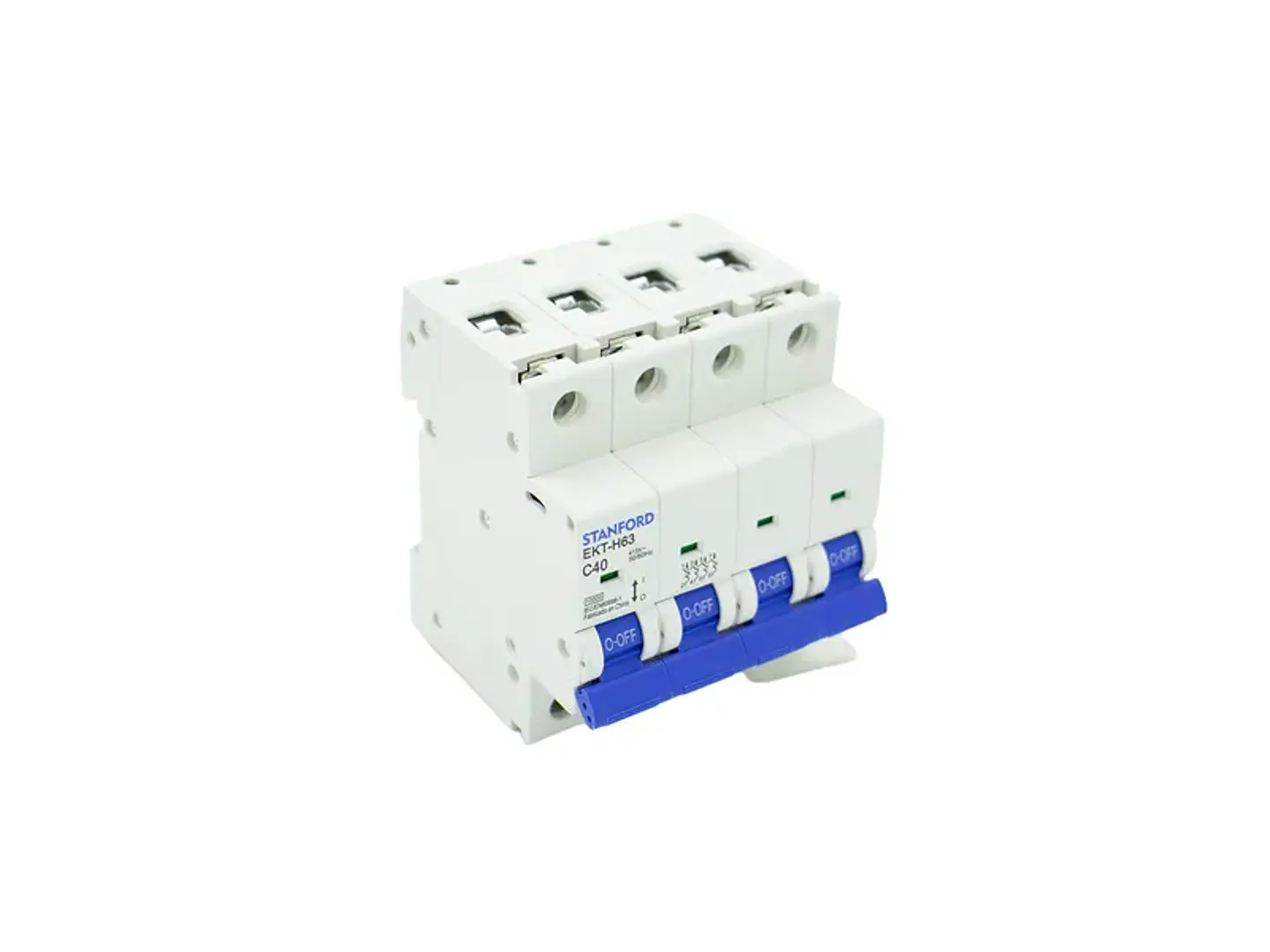 Interruptor automático 10KA. curva C. 4X40A 1
