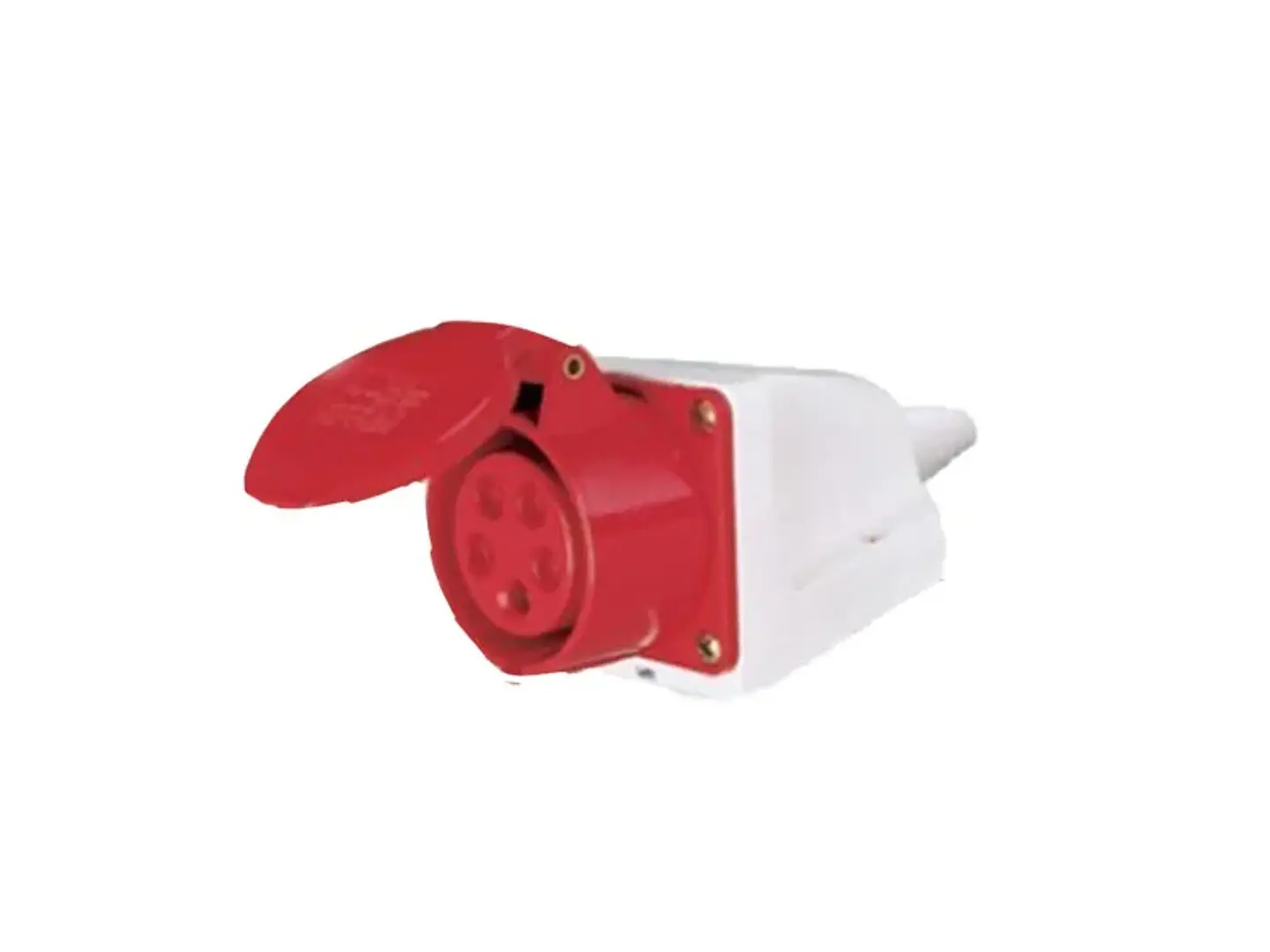 Enchufe industrial hembra sobrepuesta IP44, 16A, 380V, 3P+N+T 1