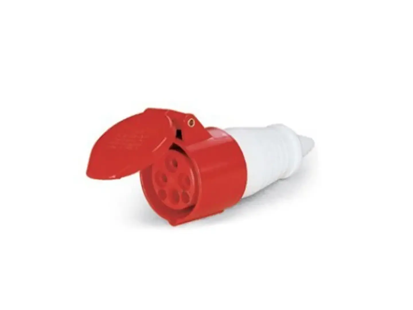 Enchufe industrial hembra volante IP44, 16A, 380V, 3P+T 1