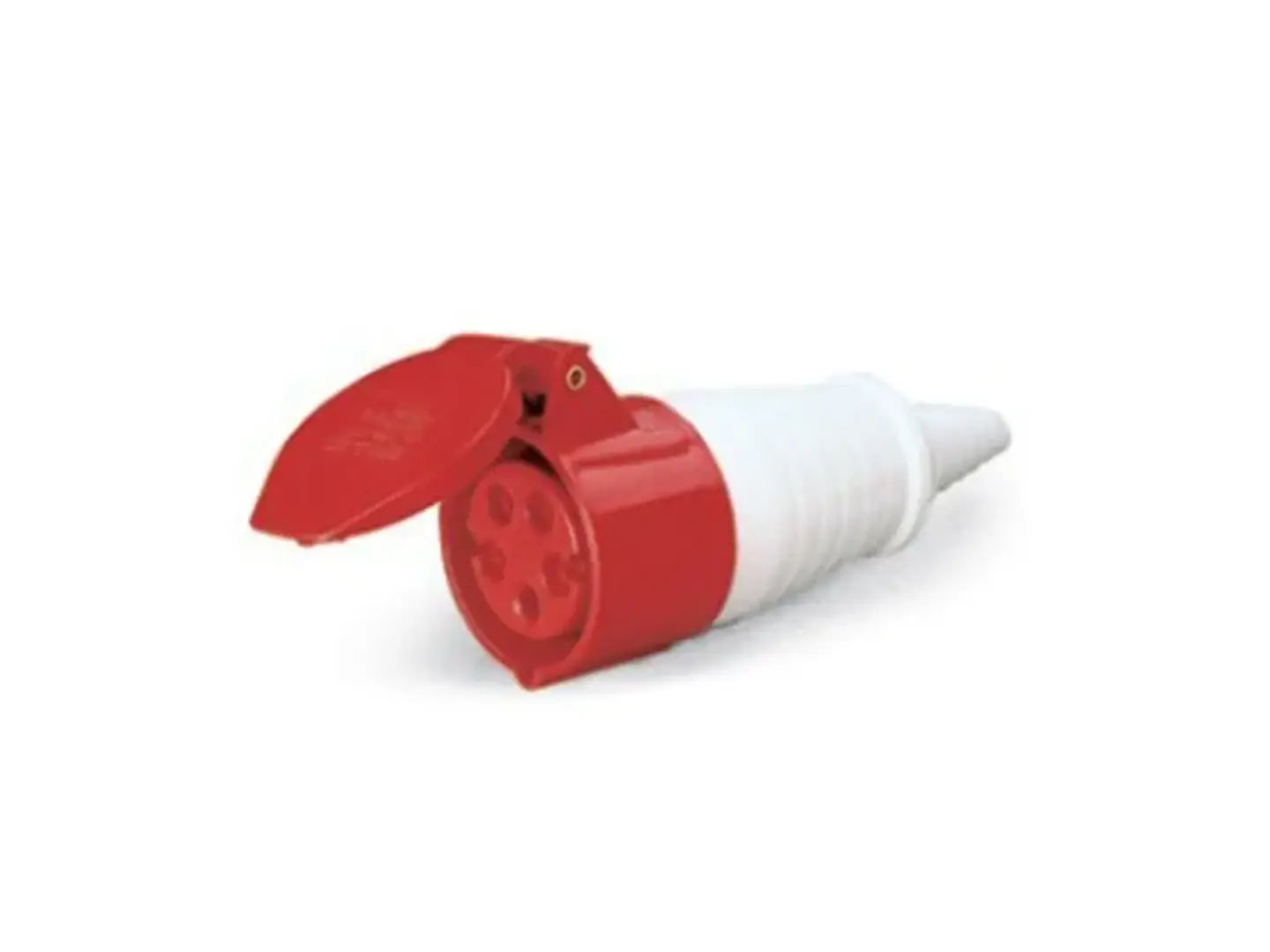 Enchufe industrial hembra volante IP44, 32A, 380V, 3P+N+T 1