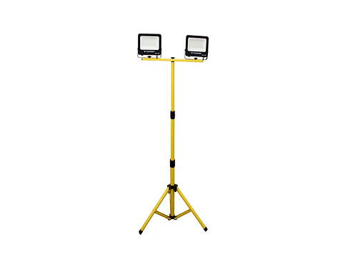 Proyector LED 2x50W 6500K c/trípode