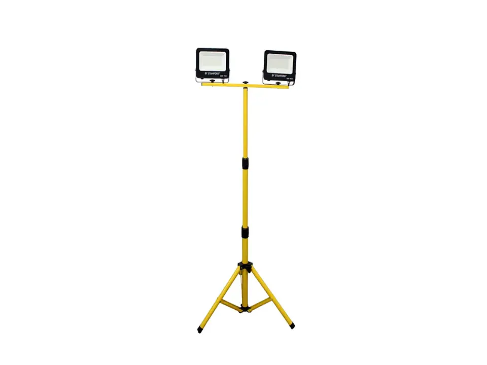 Proyector LED 2x50W 6500K c/trípode 1