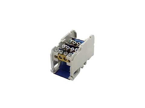 Barra repartidora tetrapolar 4 polos, 125A, 500VAC, 20KA