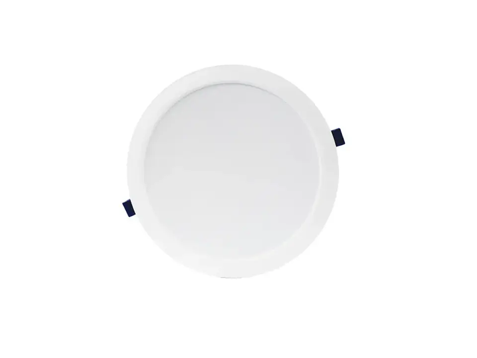 Panel LED redondo embutido 12W 6500K (PVC) 1