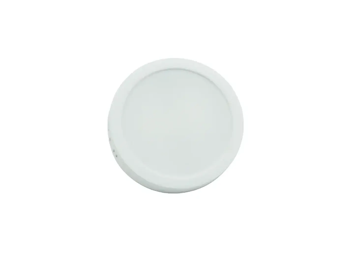 Panel LED redondo sobrepuesto 18W 6500K (PVC) 1