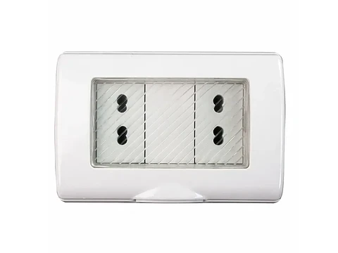 Hydrobox embutido con enchufe doble 10/16A