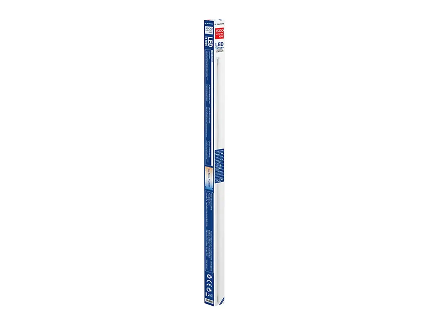 Canoa c/tubo T8-18W 6500K 1