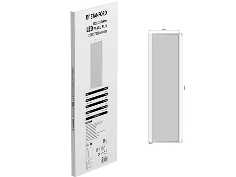 Panel sobrepuesto 300X1200X38MM 48W 3CCT (luz directa)
