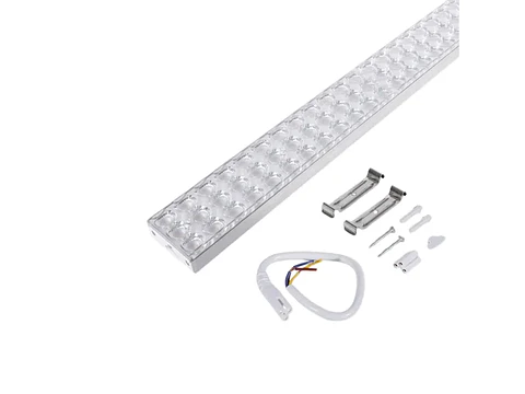 Kit instalacion para luminaria lineal colgante