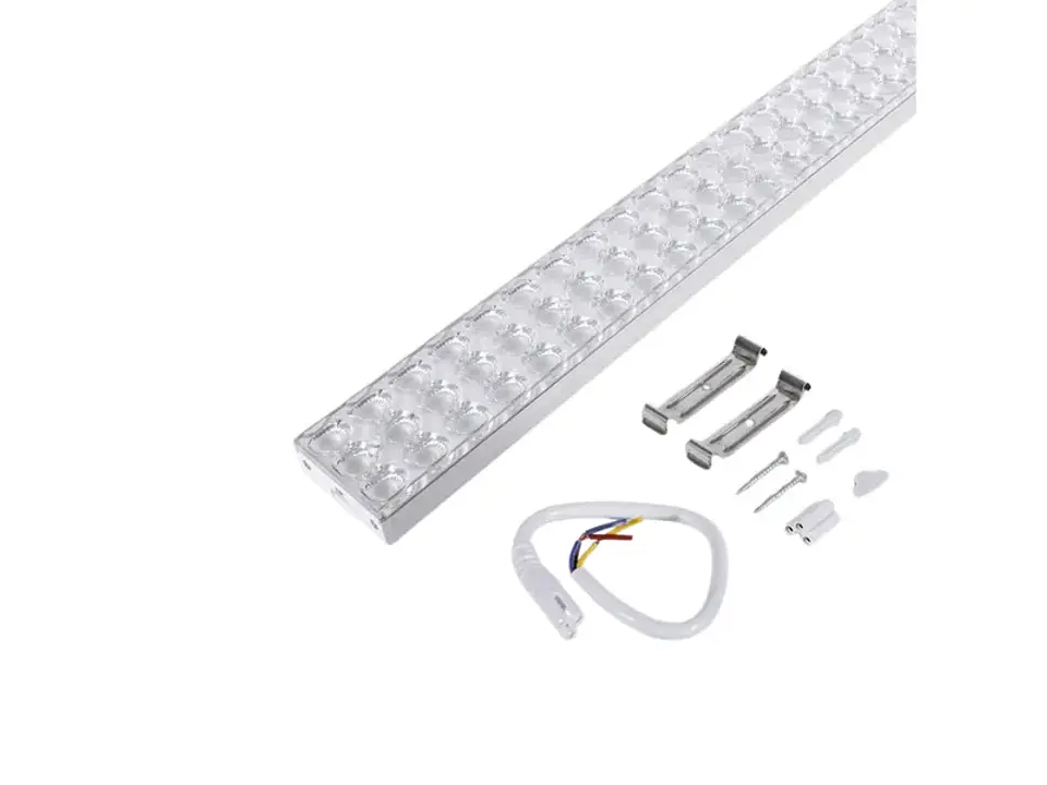 Kit instalacion para luminaria lineal colgante 1